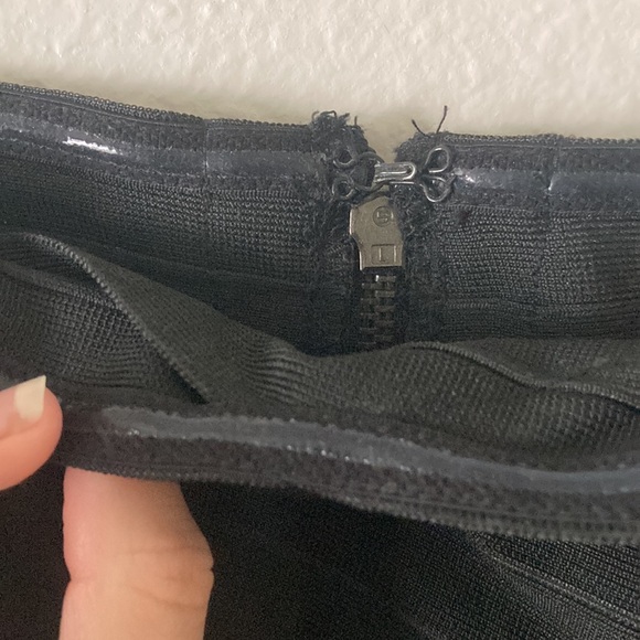 Cute black sleeveless crop top - Picture 4 of 5